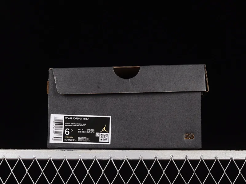 All categories Air Jordan Jordan series basketball shoes Air Jordan 1 Mid Air Jordan 1 Mid "True Blue" AJ1 Joe 1 true blue mid-top basketball shoes DQ8423-014